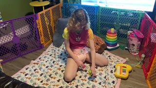 no one knos about my embarrassing dirty little secret, that I like to wear diapers an act like a baby when no ones aroun