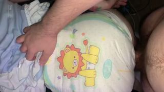 messy diaper sex  taken mid session soon after i made my diaper dirty! you all has been asking for more of this so i d