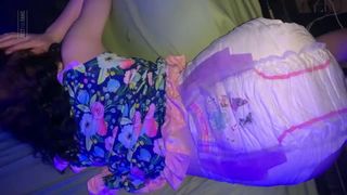 messing my diaper like a good girl then giving dada a blow job as my reward  soooo hot... also b