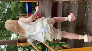 many requests for me to go on more playground adventures and we went to one we have never seen befor