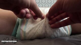 LovelyBabyDGirl Morning Diaper Poop Sex