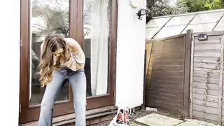 Honour May Wetting Her Jeans
