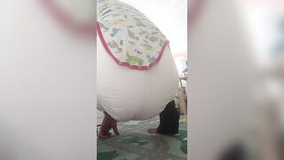 Messy diaper