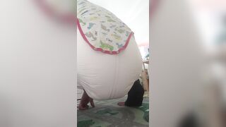 Messy diaper