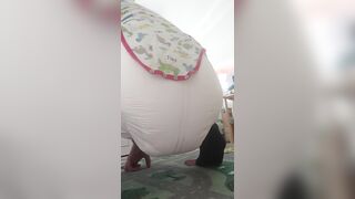 Messy diaper