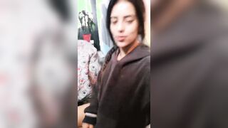 Colombian girl rocks diaper