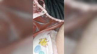 wet diaper butt hehe