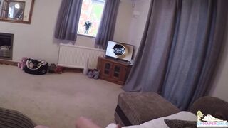 ABDL Girl getting diaper changed POV