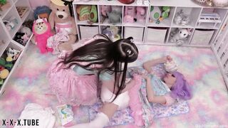ABDL Girls diapered and played with each other