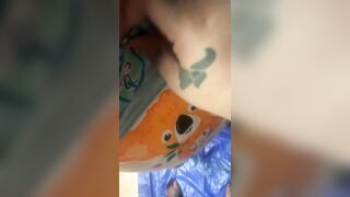 mommy checks poopy diaper