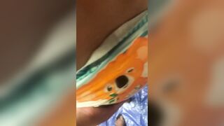mommy checks poopy diaper