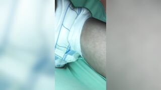 Alexis always diapered wets