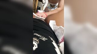 Toddler Bee - messy diaper change