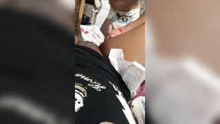 Toddler Bee - messy diaper change