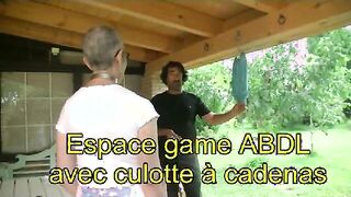 Espace Game ABDL BDSM avec culotte à cadenas