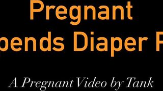 Pregnant Depends Diaper Pee