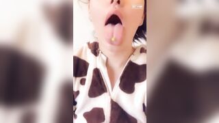 diaper girl sucking pacifier