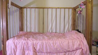 Miss Jenn puts Alisha n Red in Diaper Bondage in 69 crib HD