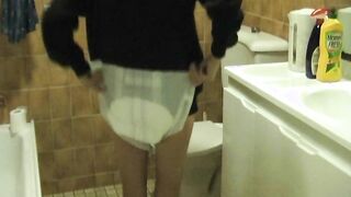 Nikki - Diaper Wetting At Work Part 2