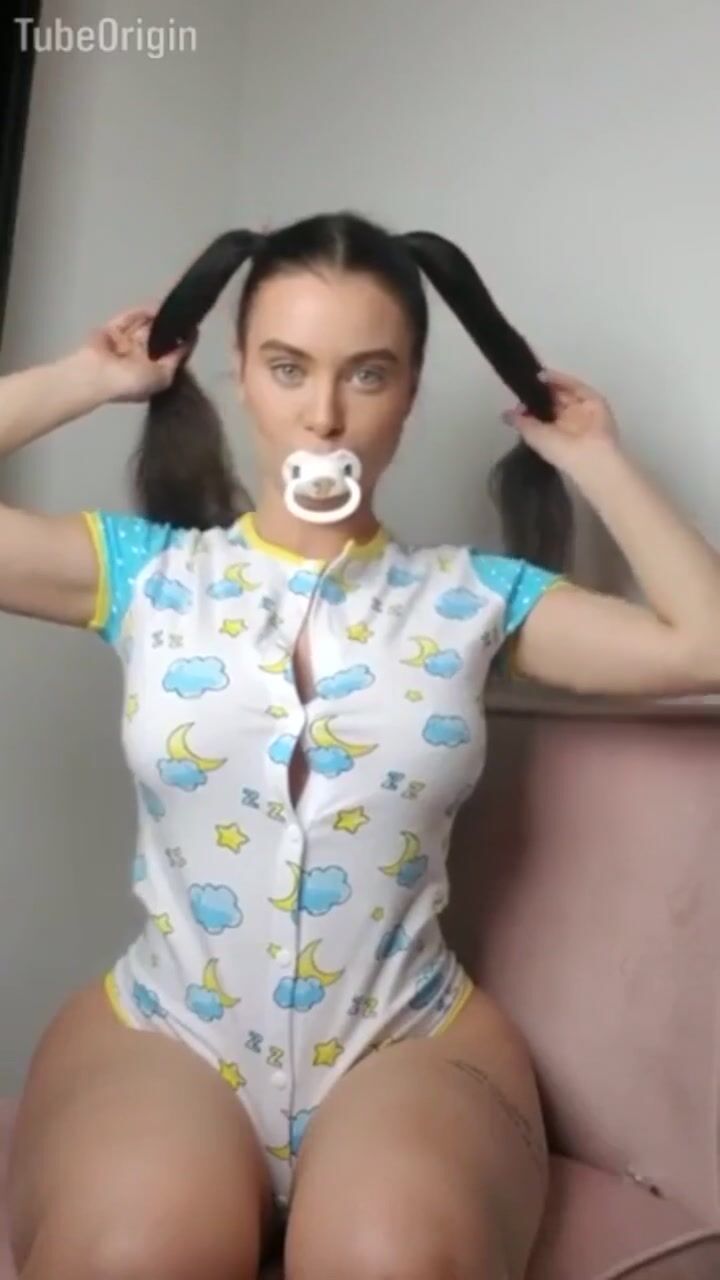 Lana Rhoades - Young Mom Baby Fetish Pacifier in Ass