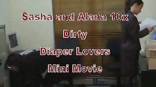 Sasha & Alana - Diaper Sex