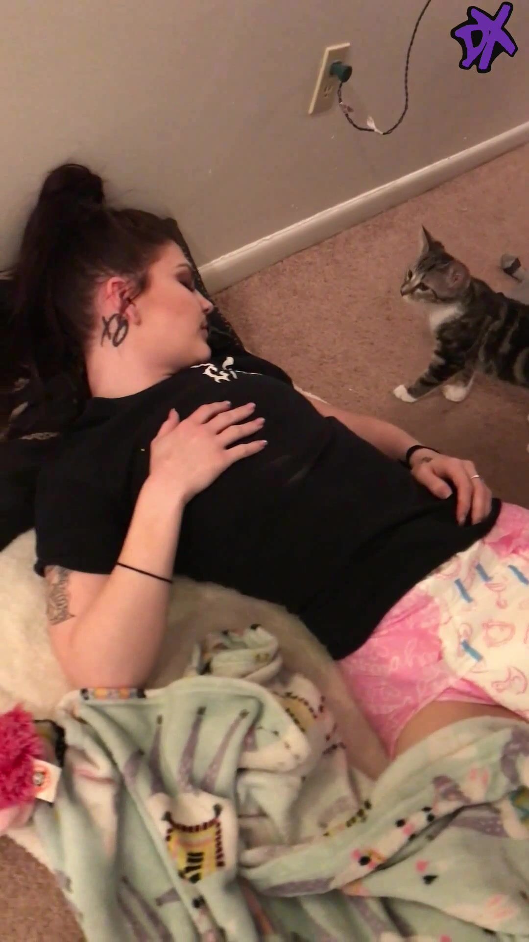 Denise Sleeping Video (Patreon)