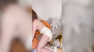 Jelly Bean ABDL - Desperate Diapered and Dirty