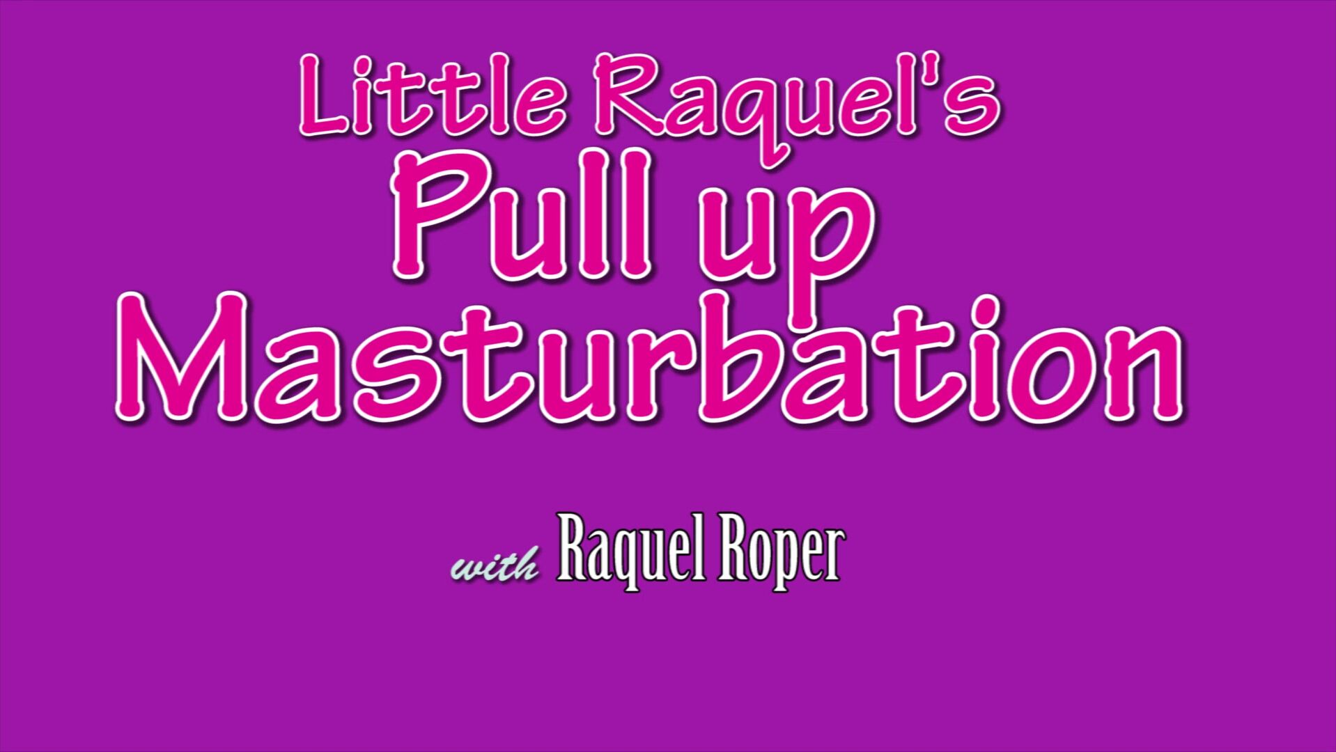 Little Raquel's Diaper Masturbation