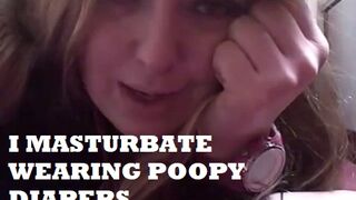 Fat diaper girl poopy orgasms