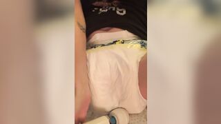 Wet Diaper Orgasm