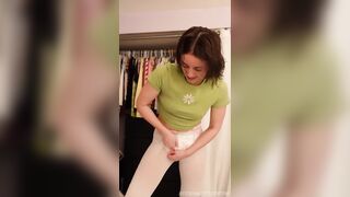 Littlestkittenx - Putting on pink diaper