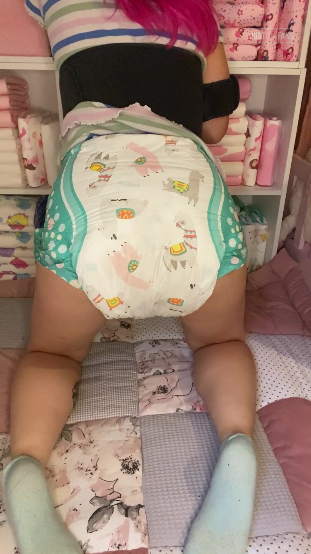 Colorful Diaper Girl #22