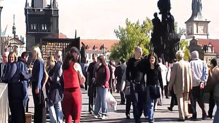 2003 - Marina - Diaper GIrl in Public - in her red jeans